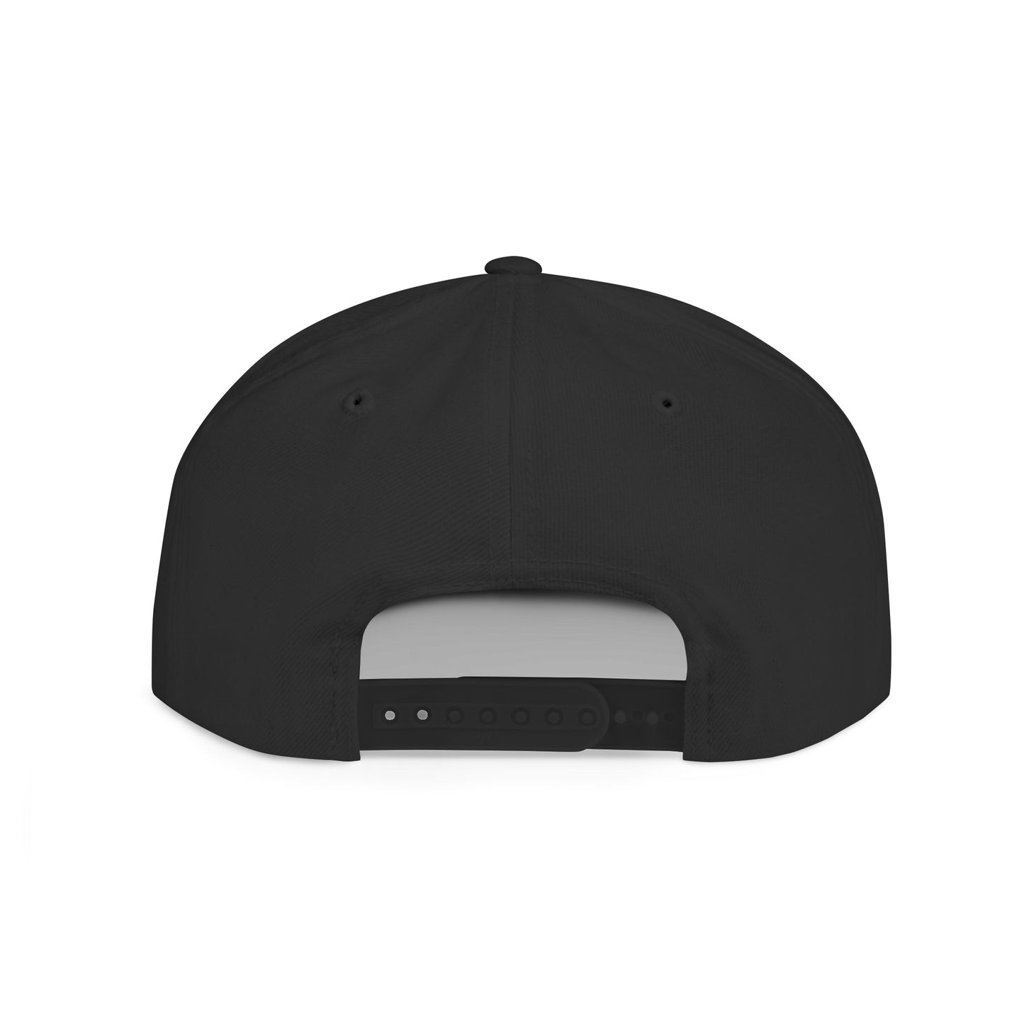 Bonded Bourbon Flat Bill Snapback Hat — Distressed Whiskey Logo Cap
