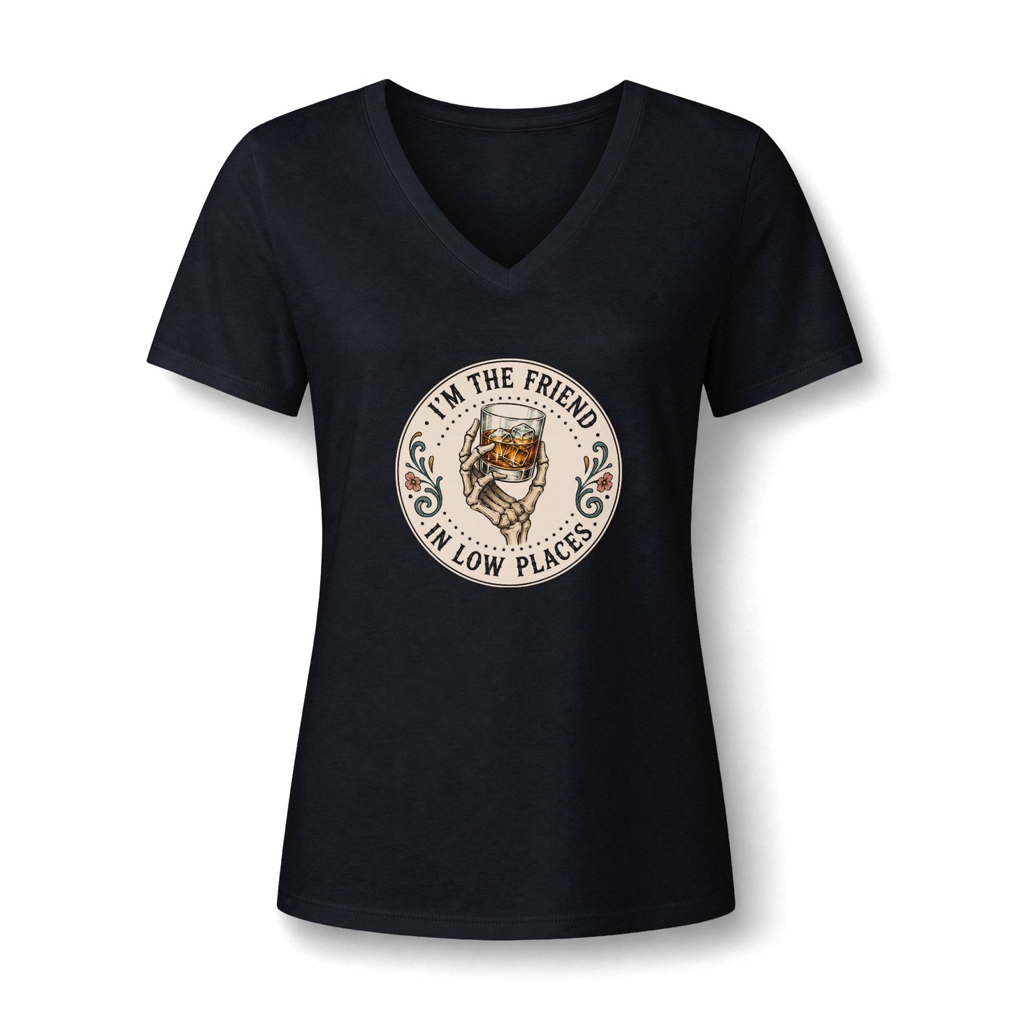 I'm the Friend in Low Places V-Neck Tee