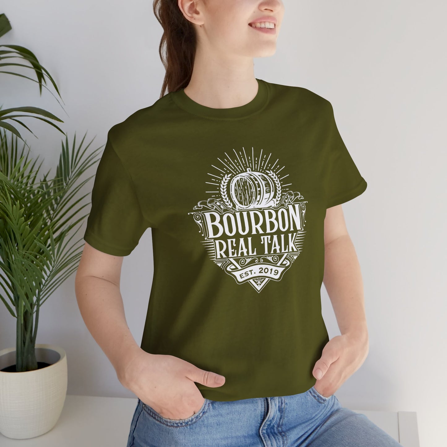 Bourbon Real Talk™ Unisex Jersey Short Sleeve Tee