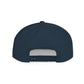 Bonded Bourbon Flat Bill Snapback Hat — Distressed Whiskey Logo Cap