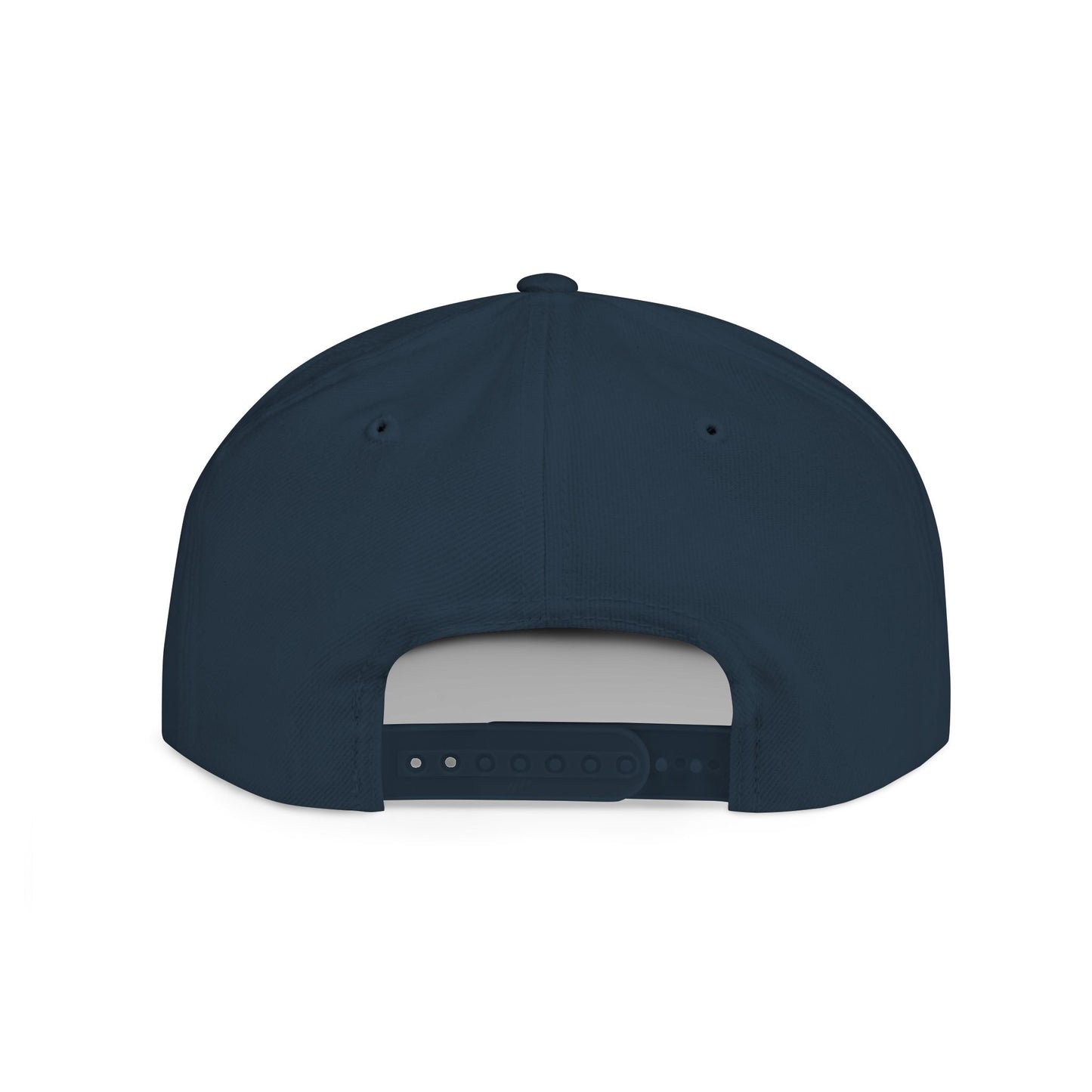 Bonded Bourbon Flat Bill Snapback Hat — Distressed Whiskey Logo Cap