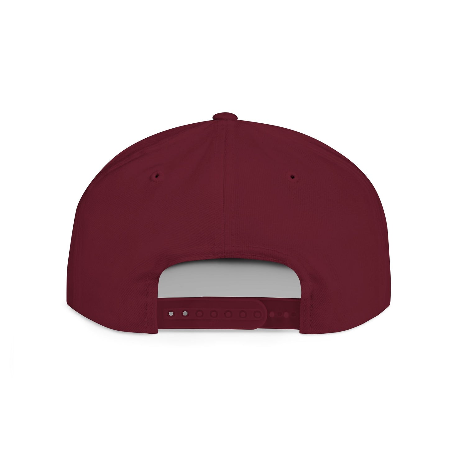 Bonded Bourbon Flat Bill Snapback Hat — Distressed Whiskey Logo Cap