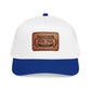 Bourbon Real Talk Leather Patch Baseball Cap