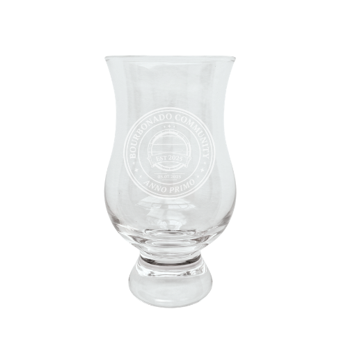 Bourbonado Limited Edition Anniversary 6 oz. and 3 oz Tasting Nosing Glasses