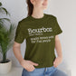Bourbon Definition Unisex Jersey Short Sleeve Tee