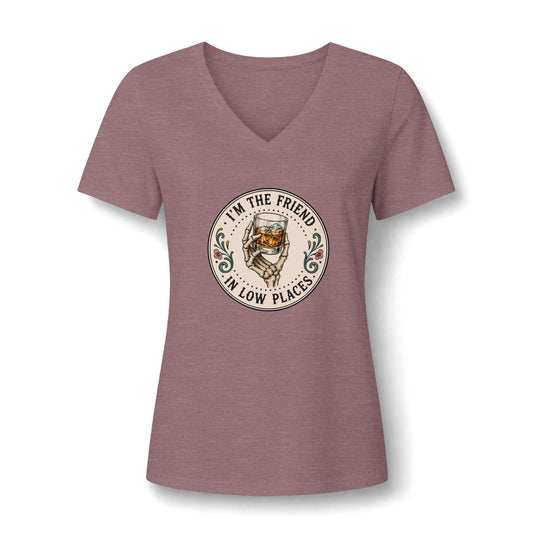 I'm the Friend in Low Places V-Neck Tee