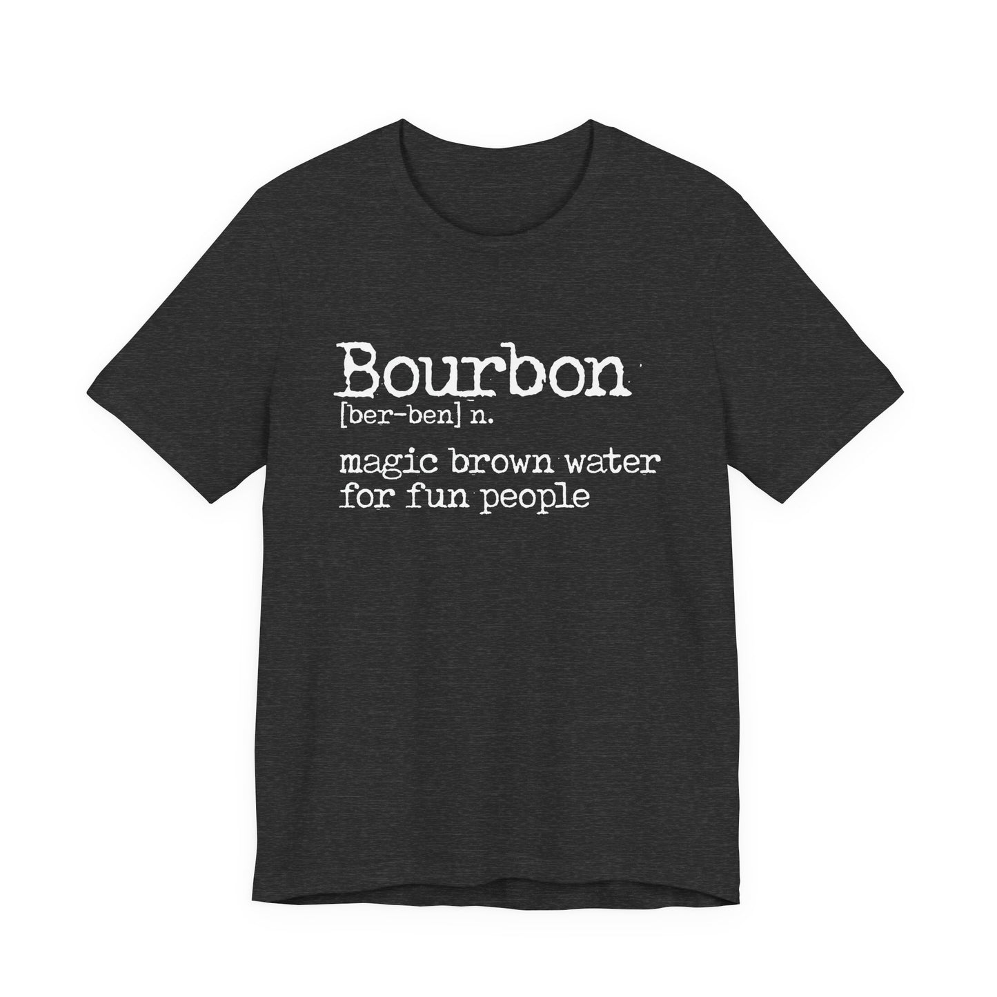 Bourbon Definition Unisex Jersey Short Sleeve Tee