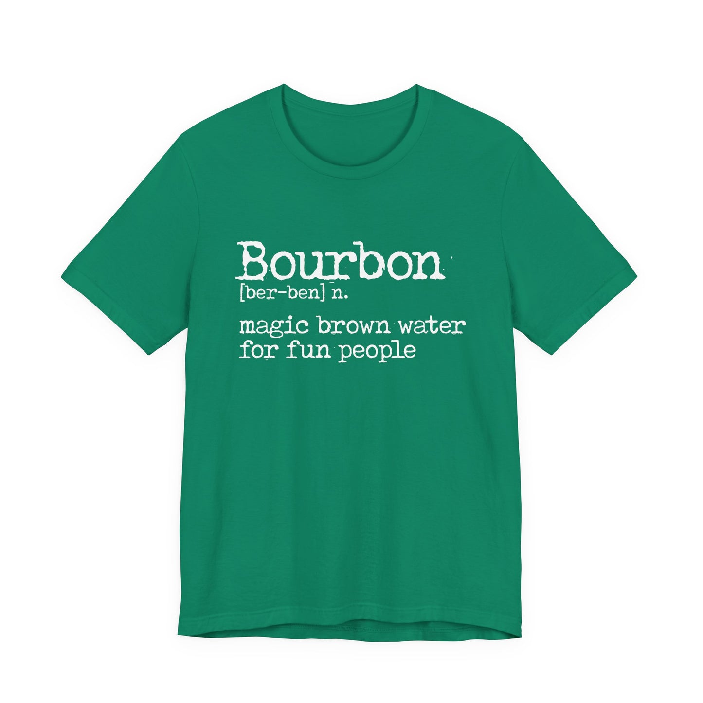 Bourbon Definition Unisex Jersey Short Sleeve Tee