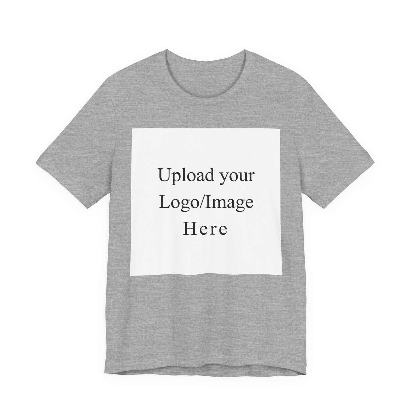 Customizable T-Shirt – Personalized Upload Tee (Your Text/Logo Here)