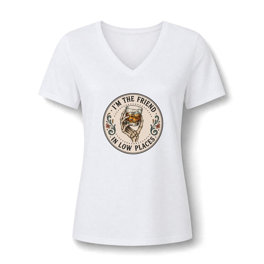 I'm the Friend in Low Places V-Neck Tee