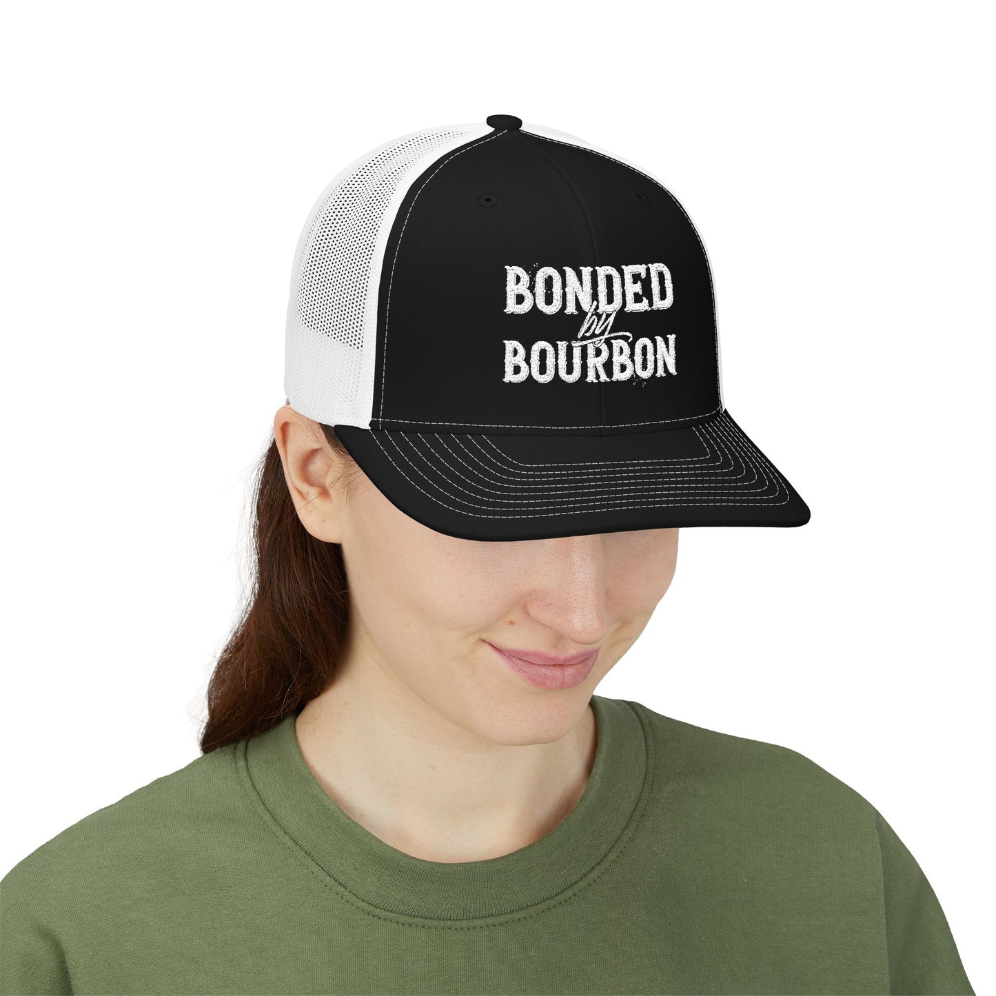 Bonded By Bourbon Trucker Cap