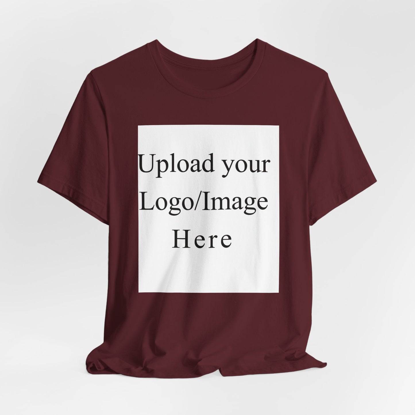 Customizable T-Shirt – Personalized Upload Tee (Your Text/Logo Here)