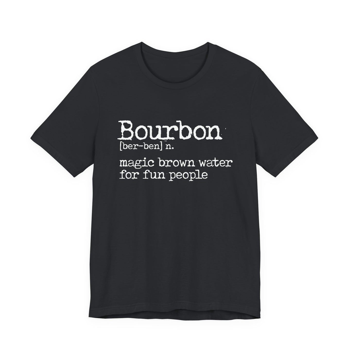 Bourbon Definition Unisex Jersey Short Sleeve Tee