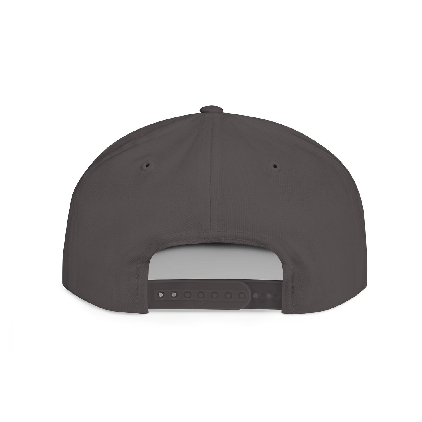 Bonded Bourbon Flat Bill Snapback Hat — Distressed Whiskey Logo Cap
