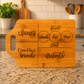Charcuterie Layout Cutting Board