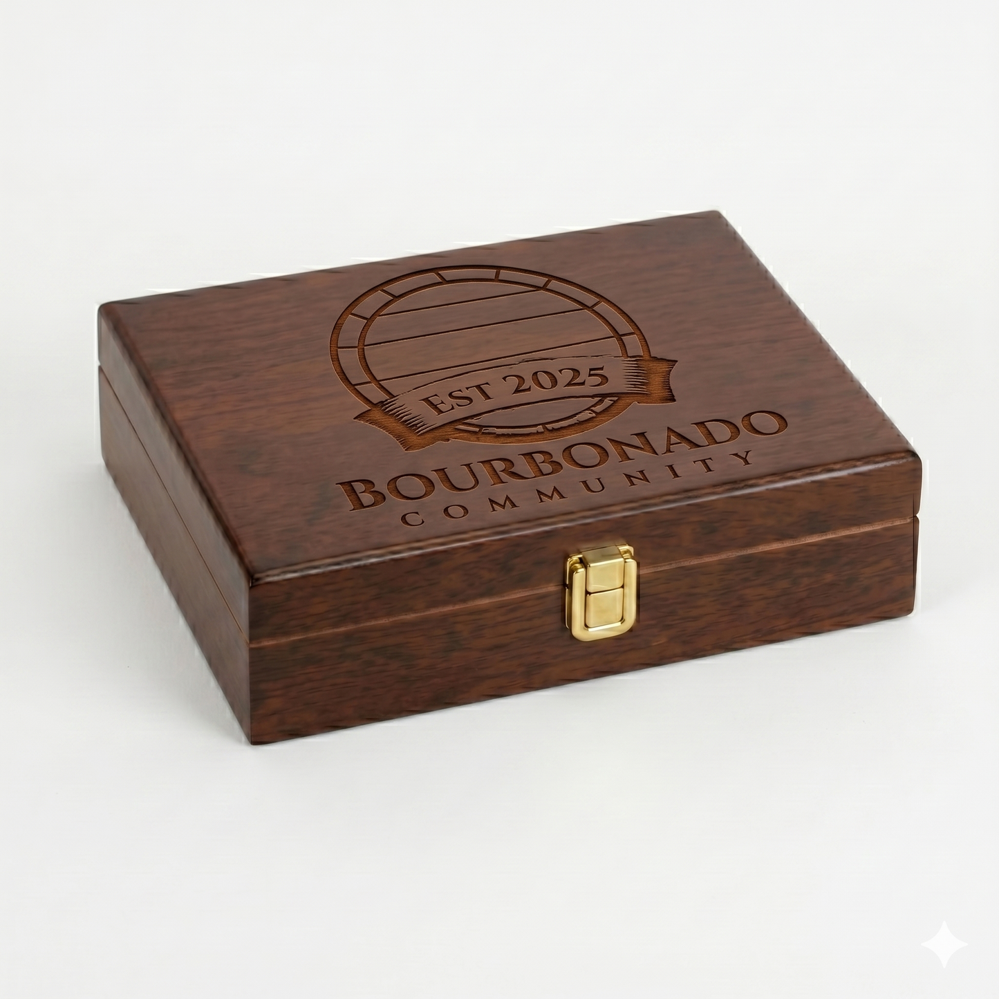 Bourbonado Rosewood Piano Finish Humidor