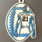 Prosper Football Ornament