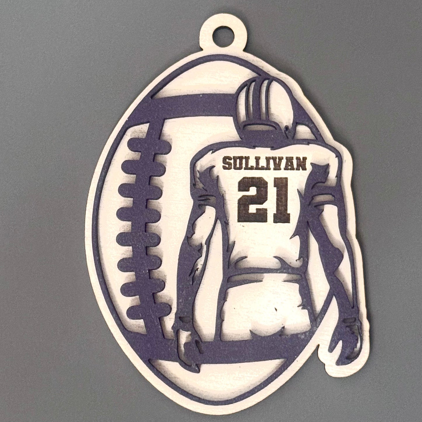 Prosper Football Ornament