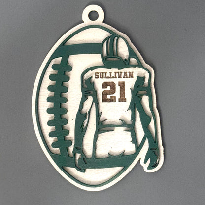 Prosper Football Ornament