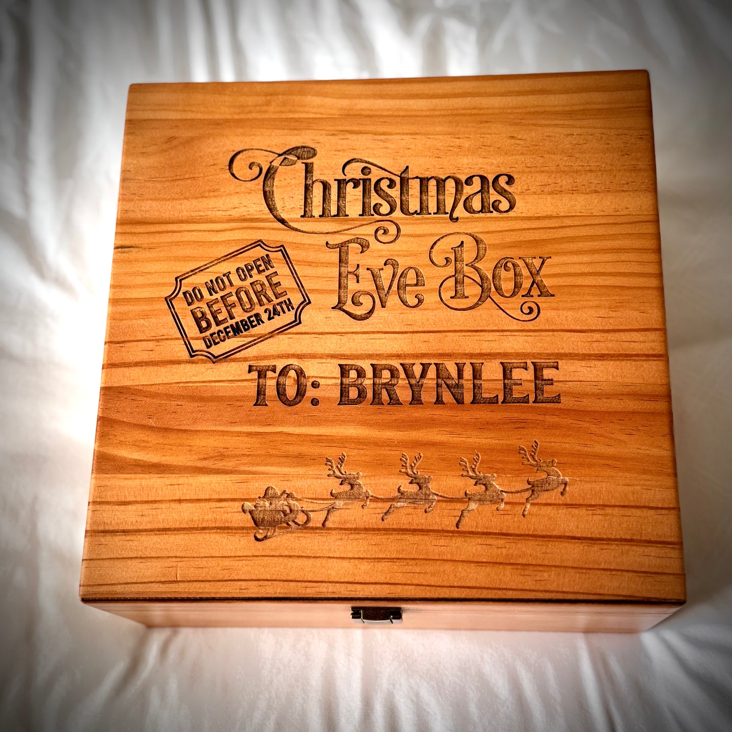 Custom Christmas Eve Box