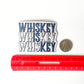 Whiskey is Key Matte Vinyl Sticker