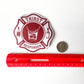 Thirst Responder Sticker with a ruler for size
