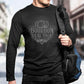 Unisex Black Long Sleeved T-Shirt